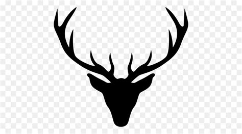 Free Elk Skull Silhouette, Download Free Elk Skull Silhouette png ...