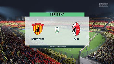 BENEVENTO Vs BARI CAMPIONATO SERIE B 12 GIORNATA 05 11 22 FIFA23