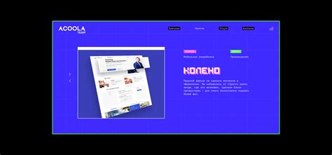 ACOOLA. Website on Behance