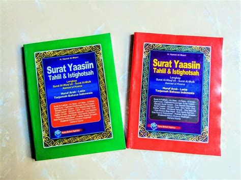 Jual Surat Yasin Tahlil Dan Istighosah Di Lapak Toko Buku Mas Azzy