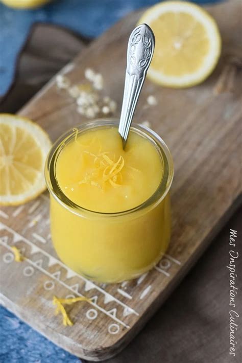 Cr Me De Citron Facile Au Micro Onde Lemon Curd Inratable Le Blog