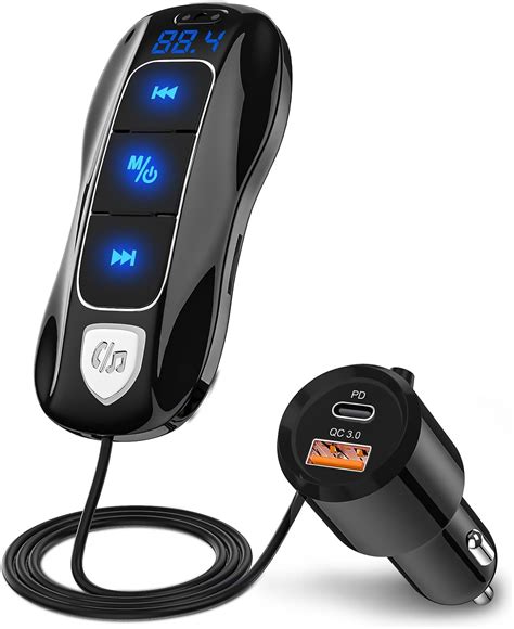 Bluetooth Fm Transmitter Sonru Bluetooth Auto Radio Adapter W