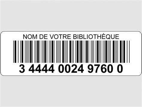 Codes Barres Laser Lamin S Biblio Rpl Lt E