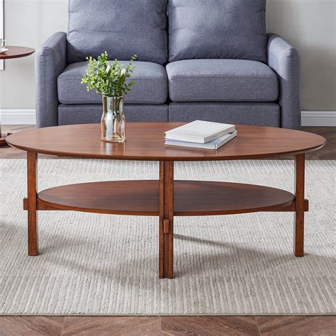 Oval Coffee Table With Storage Foter