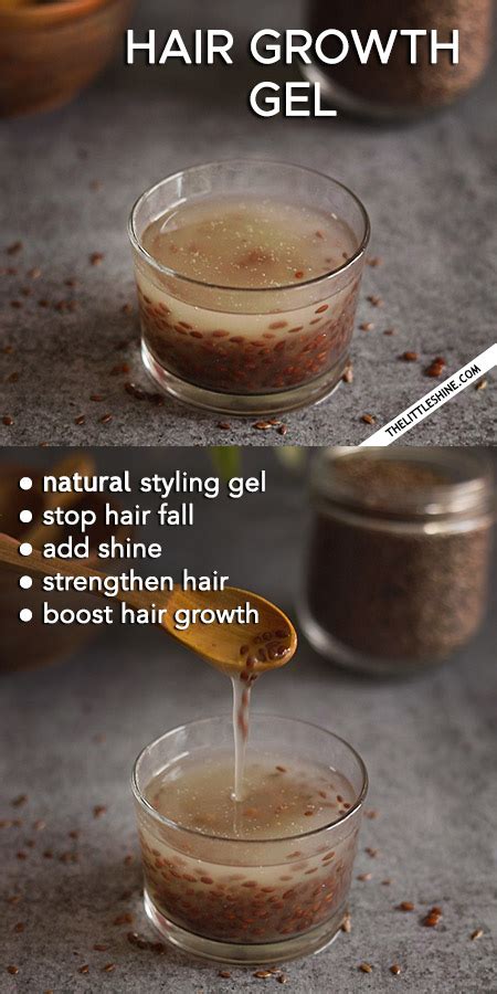 Natural Hair Gel Recipes For Hair Growth And To Stop Hair Fall The