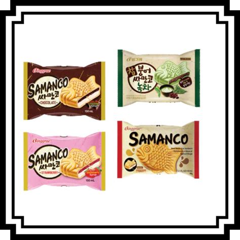 Jual Binggrae Samanco Ice Cream Sandwich 150ml 1 Pcs Shopee Indonesia