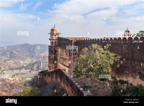 Jaigarh Fort In Amer Jaipur Rajasthan India Stock Photo Alamy