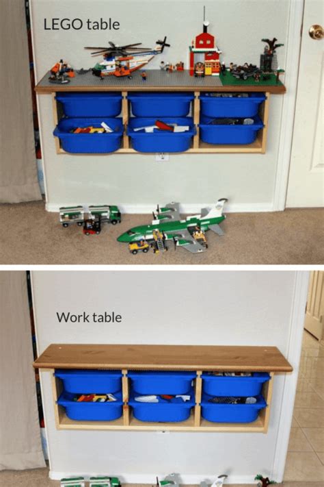 13 LEGO Storage Ideas that Cleverly Use IKEA Items - IKEA Hackers