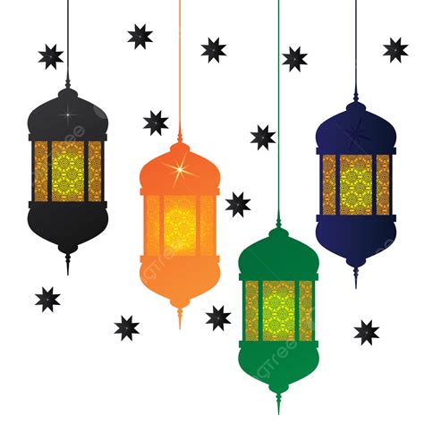 Ramadan Kareem Lantern Vector Design Images Ramadan Lantern With Star Ramadan Light Moon Png