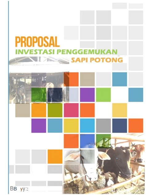 Pdf Proposal Penggemukan Sapi Pdf