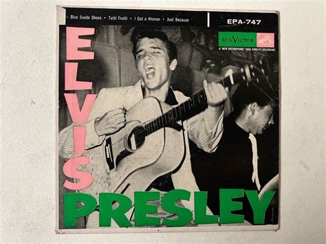 Yahooオークション Elvis Presley 1956 Us Original Rca Victor Ep