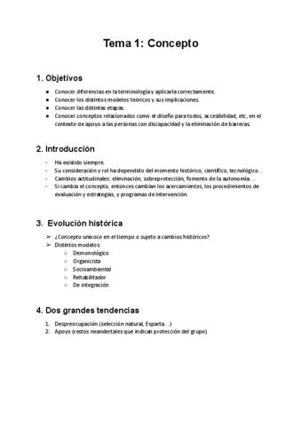 Tema 2 Atencion A La Discapacidad Pdf