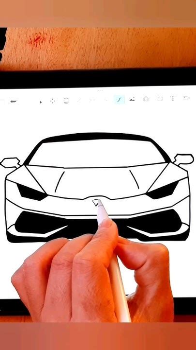 Comment Dessiner Une Voiture Lamborghini Youtube