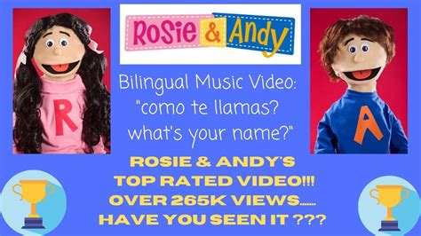 Rosie Andy Como Te Llamas What S Your Name What Is Your Name