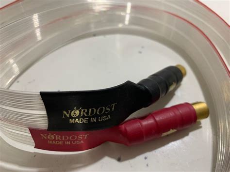 Nordost Red Dawn Flatline Rca Interconnect Audio Other Audio