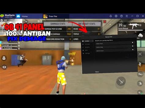 OB41 FREE FIRE NEW PC PANEL ALOK FIXED AIMBOT ANTIBAN PANEL