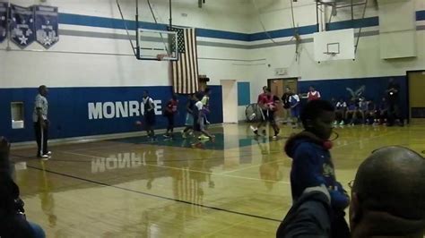 Cnis Middle School Basketball 2013 Scrimmage Vs Monroe Youtube