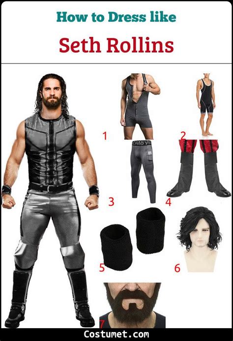 Seth Rollins Costume for Cosplay & Halloween 2023 | Seth rollins, Seth ...