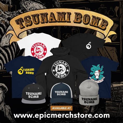 NEW ONLINE STORE: TSUNAMI BOMB EPIC MERCH STORE — Tsunami Bomb