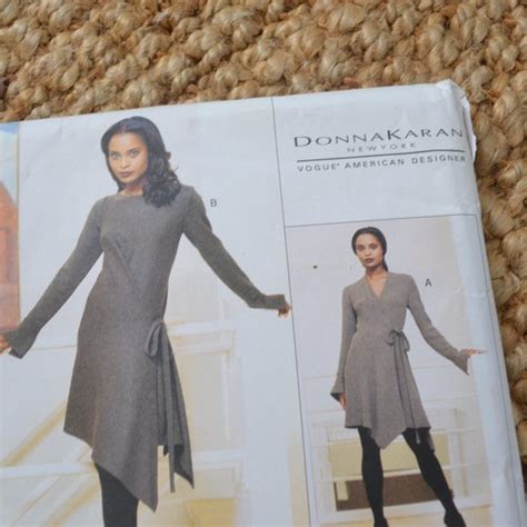 Donna Karan Vogue Patterns Other Vogue Donna Karan Sewing Pattern