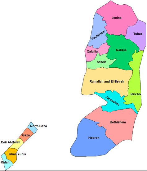 Governorates of the Palestinian National Authority - Religion-wiki