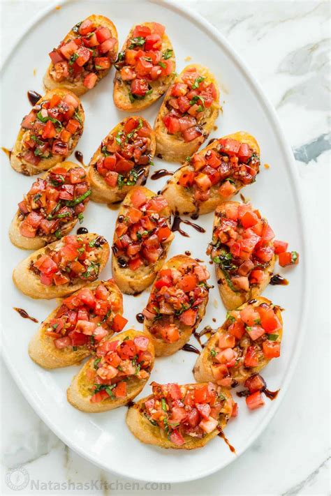 Classic Bruschetta Recipe Video Natashaskitchen