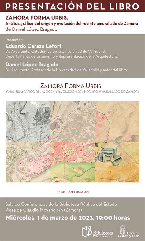 Presentaci N Del Libro Zamora Forma Urbis An Lisis Gr Fico Del Origen