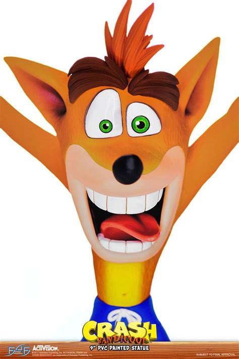 First4Figures Crash Bandicoot N Sane Trilogy Crash Bandicoot PVC