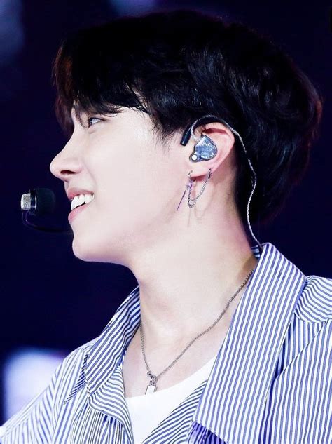 Silver Double Clip On Chain Earring J Hope BTS Fashion Chingu