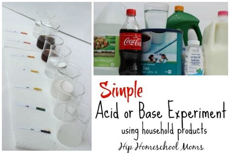 Acid or Base Experiment | Hip Homeschool Moms