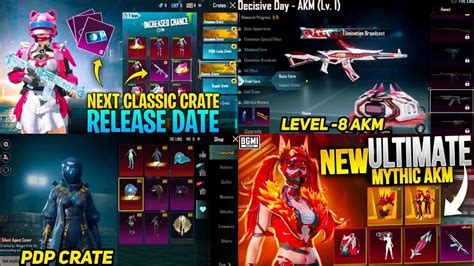 Next Classic Crate BGMI New Level 8 Akm Gun Skin BGMI Next Ultimate