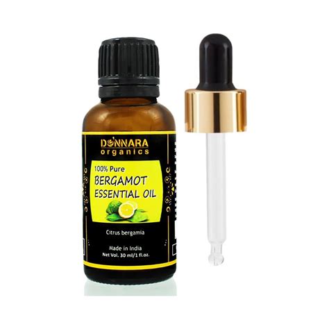 Donnara Organics 100 Pure Bergamot Essential Oil Natural And Undiluted