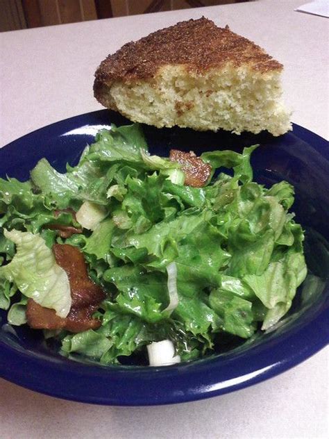 Cornbread With Lettuce And Onions Appalachian Recipes Southern