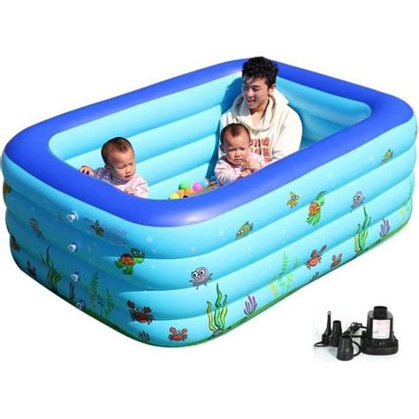 Pataugeoire Gonflable Mini Piscine Intérieure Pataugeoire Extérieure