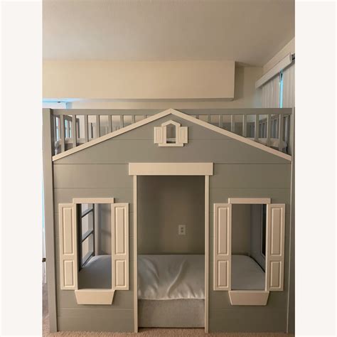 Pottery Barn Playhouse Loft Bed - AptDeco