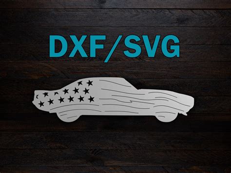 69 Camaro Tattered American Flag Chevy Chevrolet Dxf And Svg Etsy