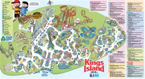 2011 Kings Island Map