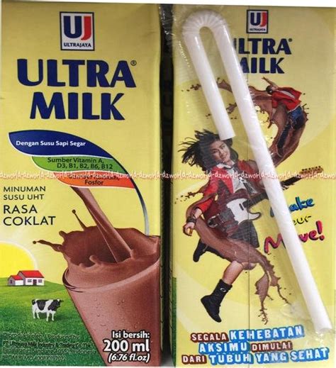 Jual Susu Ultra Milk UHT Rasa Coklat Bergizi Tinggi Penuh Vitamin