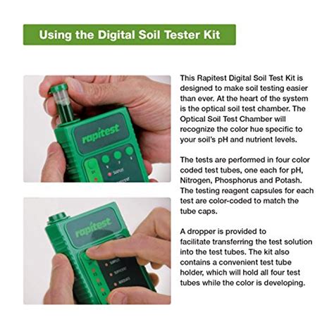 Luster Leaf 1605 Rapitest Digital Soil Testing Kit Soil Testers