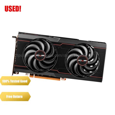 Sapphire RX 6600XT 8GB Placa de Vídeo GPU AMD Radeon RX6600 Placas