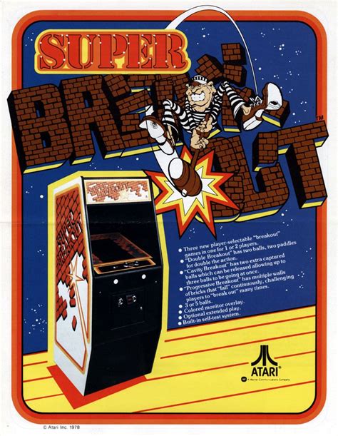 Super Breakout Super Breakout Arcade Arcade Games