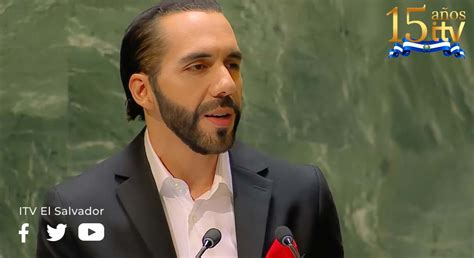 Nayib Bukele Destaca La Seguridad De El Salvador En Su Discurso En La