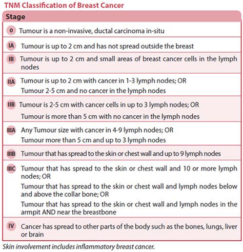 Ajcc Breast Cancer Staging 2018 - CancerWalls