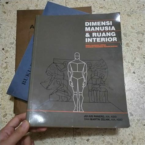 Jual Buku Arsitektur Dimensi Manusia Ruang Interior Shopee Indonesia