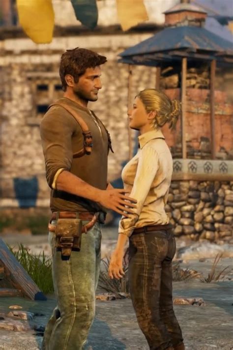 Uncharted 2 Among Thieves Remastered Characters Nathan Drake & Elena ...