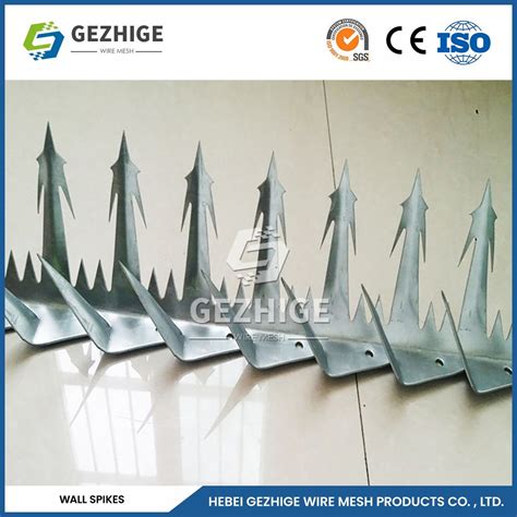 Gezhige Multi Razor Spikes Manufacturing Cm Blade Spacing Wall Spikes