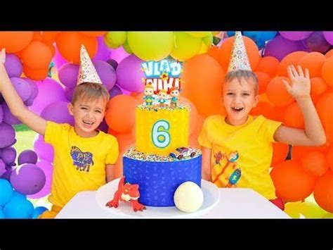 Vlad And Niki Celebrate And Enjoy Birthday Vlad And Niki Youtube