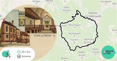 Über Berg Und Tal Höchst Im Odenwald Spazierwege Routeyou