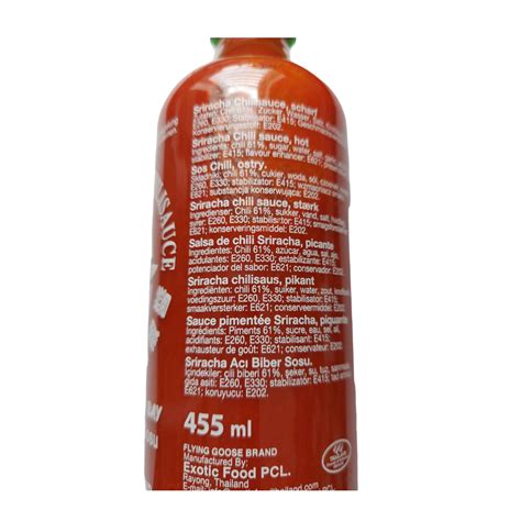 Flying Goose Sriracha Hot Chilli Sauce