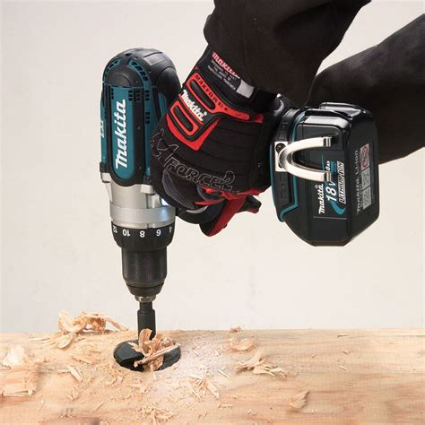 MAKITA Cordless Drill Driver Kit 1 2 In Chuck Size 4NNH8 XFD03